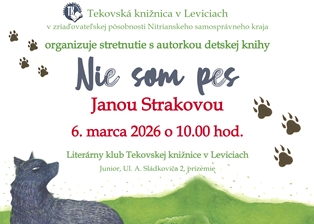 Stretnutie s autorkou Janou Strakovou